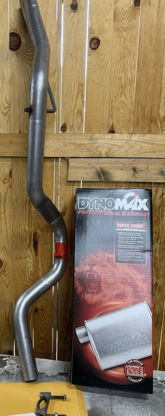 NOS Dynomax 2.25" Cat-Back System Super Turbo Muffler Jeep Grand Cherokee 17403