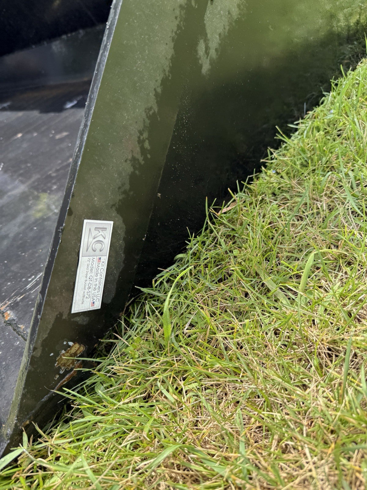NEW Skidsteer 78" Bucket w/Blade Skidloader Quick Attach