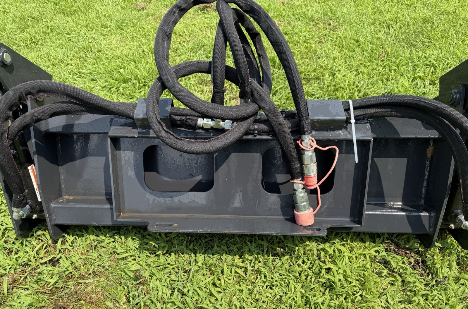 NEW 4 in 1 Combo Bucket MINI Skidloader 48" Quick Attach Hydraulic SkidSteer