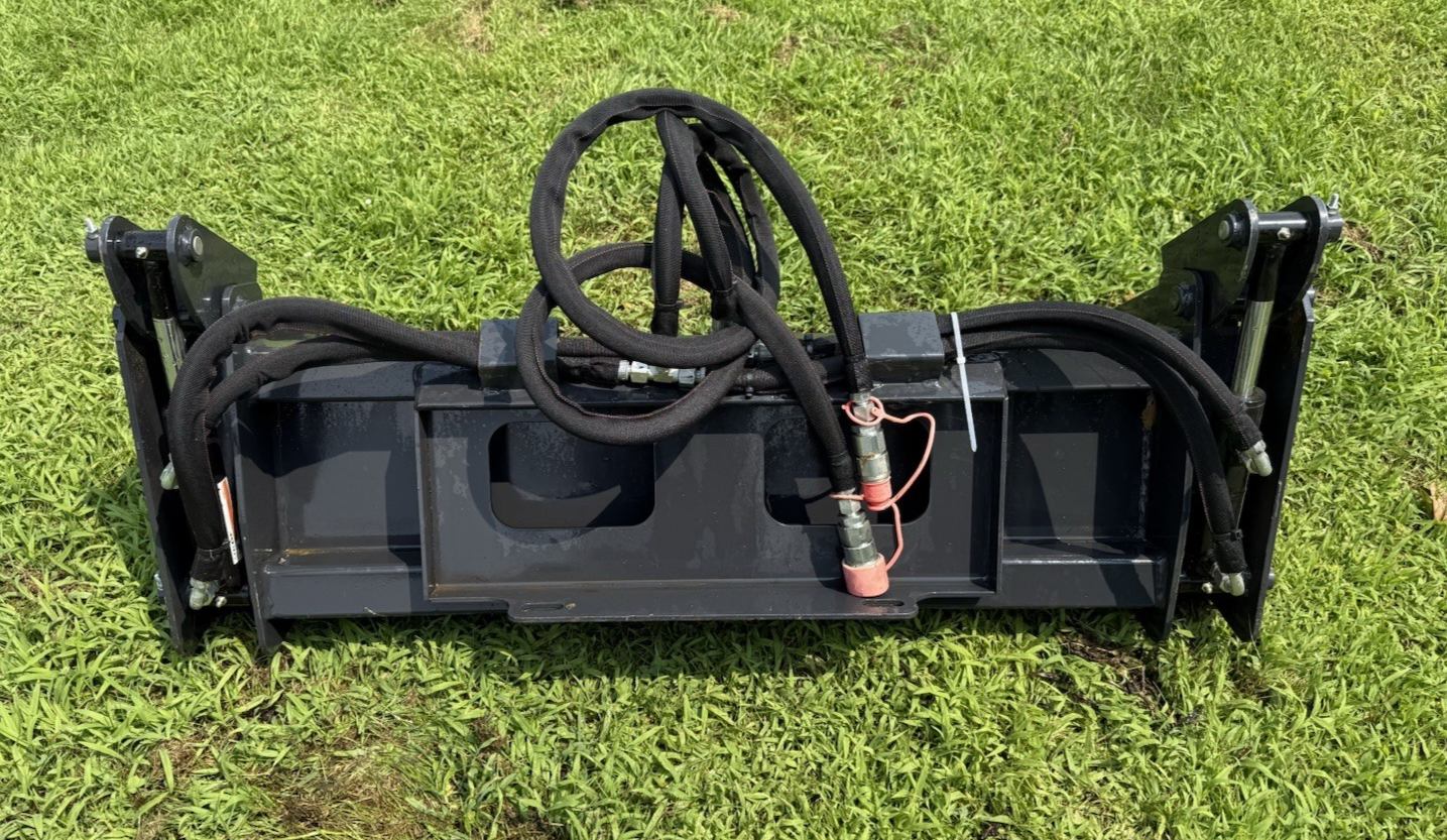 NEW 4 in 1 Combo Bucket MINI Skidloader 48" Quick Attach Hydraulic SkidSteer