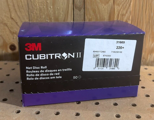3m Cubitron II net disc roll sandpaper 220 grit #31669