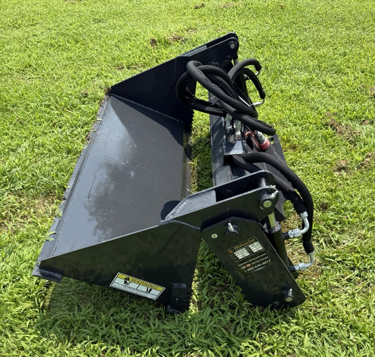 NEW 4 in 1 Combo Bucket MINI Skidloader 48" Quick Attach Hydraulic SkidSteer