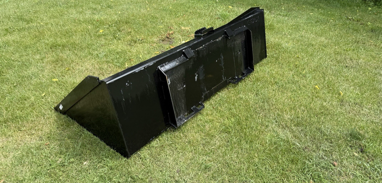 NEW Skidsteer 78" Bucket w/Blade Skidloader Quick Attach