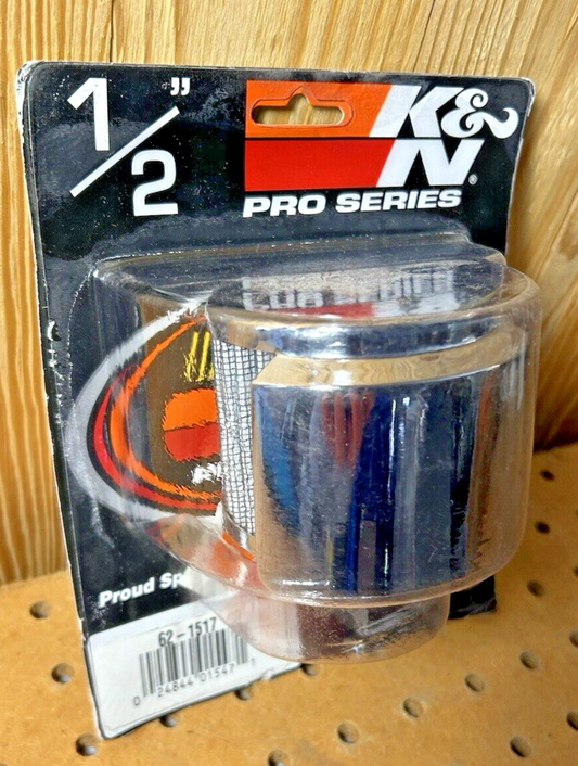 NOS K&N 1/2" Pro Series Crankcase Vent Filter 62-1517