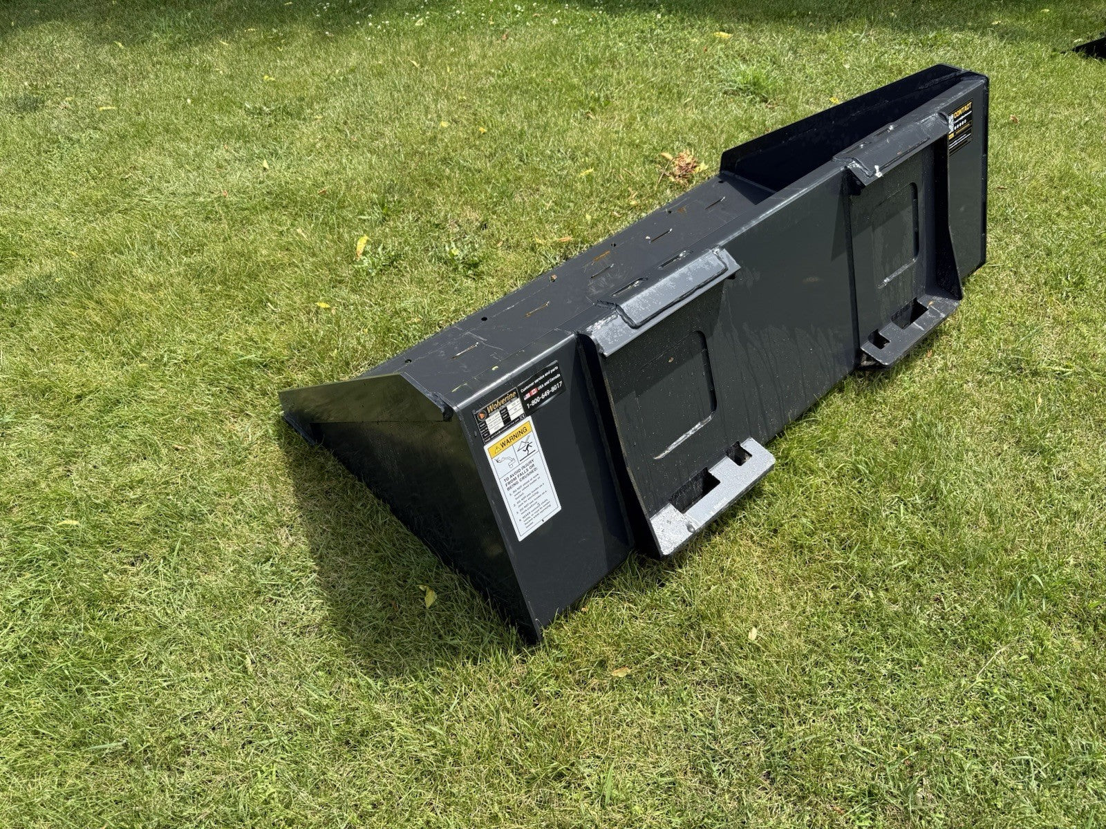 NEW 66" Skidsteer Track Duty Bucket Skidloader Quick Attach