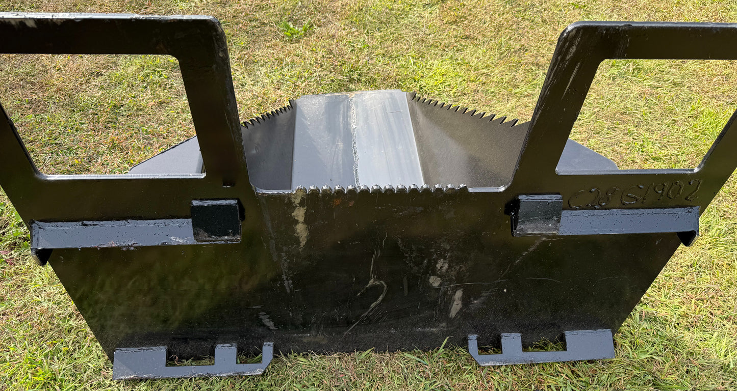 NEW KC Skidsteer Digging Bucket / Tree Spade *Factory Blemished*